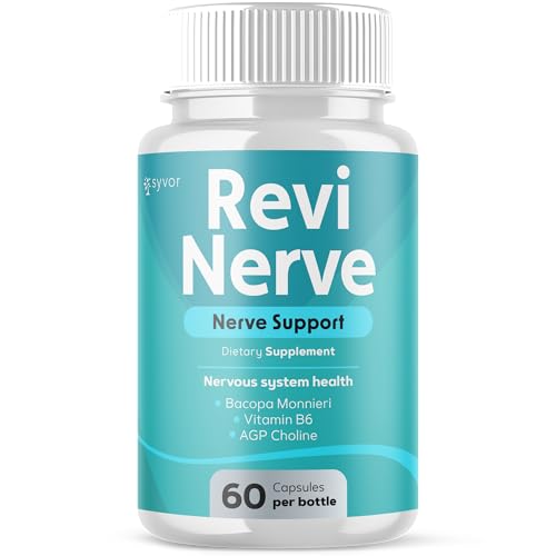 Revi Nerve Capsules, Official ReviNerve Health Support Pills with All Natural Ingredients, Advanced Formula Supplement Pills with Maximum Strength Premium Vitamins for Women and Men (60 Capsules)