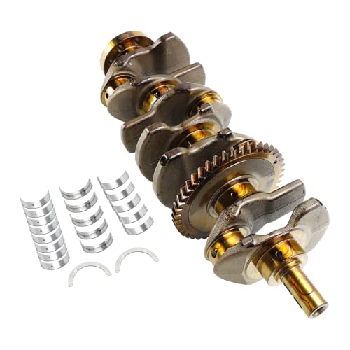 Topteng Crankshaft + Main & Rod Bearings for Toyota Highlander 2001-2007, Camry 2002-09, RAV4 2004-07, Corolla XRS 2009-10, Matrix S 2009-11 1340128030 MB5646SI