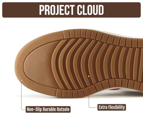 Image of Project Cloud Platform Sneakers for Women - Lightweight Memory Foam Insole Womens Sneakers - Non-Slip Fashion Sneakers for Women Footwear - Women's Fashion Platform Shoes (Nita)