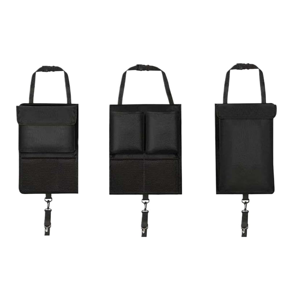 tFavbZxmP Car Trunk Organizer Universal Oxford Cloth Rear Seat Storage Cargo Rack Removable Seat Back Hanging Organizer