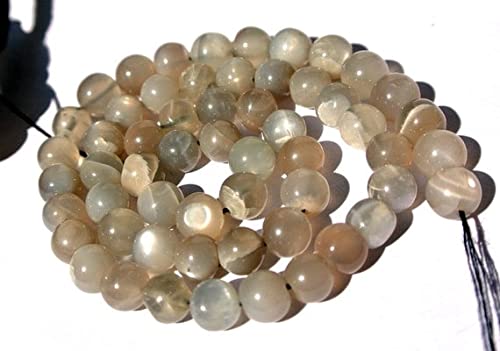 Pierre de lune grise perles LKBEADS pour créer vos bracelets d'atelier créatif zen