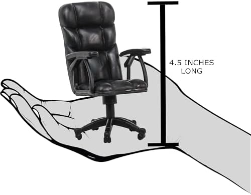 Set of 2 Breakable Office Chairs for Wrestling Action Figures image 4