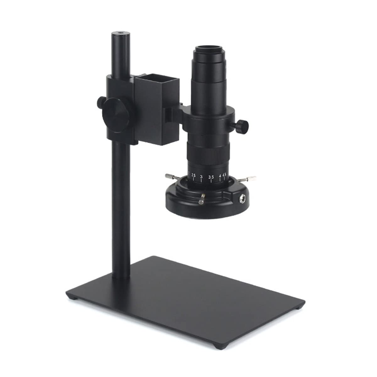 Microscope Kit 48MP 4K 2K Digital Video Microscope Camera Industrial Monocular 180X Zoom C-Mount Lens Microscope Lens Adapters