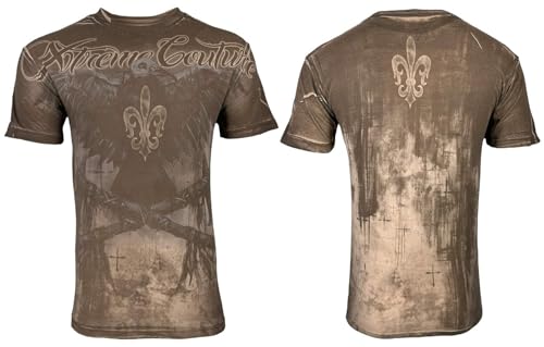 Xtreme Couture by Affliction Darkside T-shirt pour homme, sable, Taille XL – vue 2
