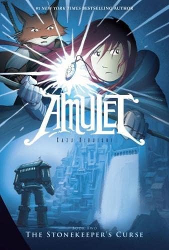 Amulet Series Graphic Novels 8 Books Collection Set By Kazu Kibuishi (The Stonekeeper,Stonekeeper's Curse,Cloud Searchers,Last Council, Prince of the Elves, Escape From Lucien, Firelight, Supernova) - Image 4