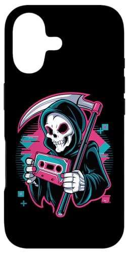 Grim Grooves ���g�����_�t�@���L�[�V���Z�E�F�[�u�X�^�C�� �X�}�z�P�[�X iPhone 17 �p