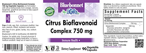 Bluebonnet Citrus Bioflavonoid Complex 750 Milligram 90 Vcap #TOP1