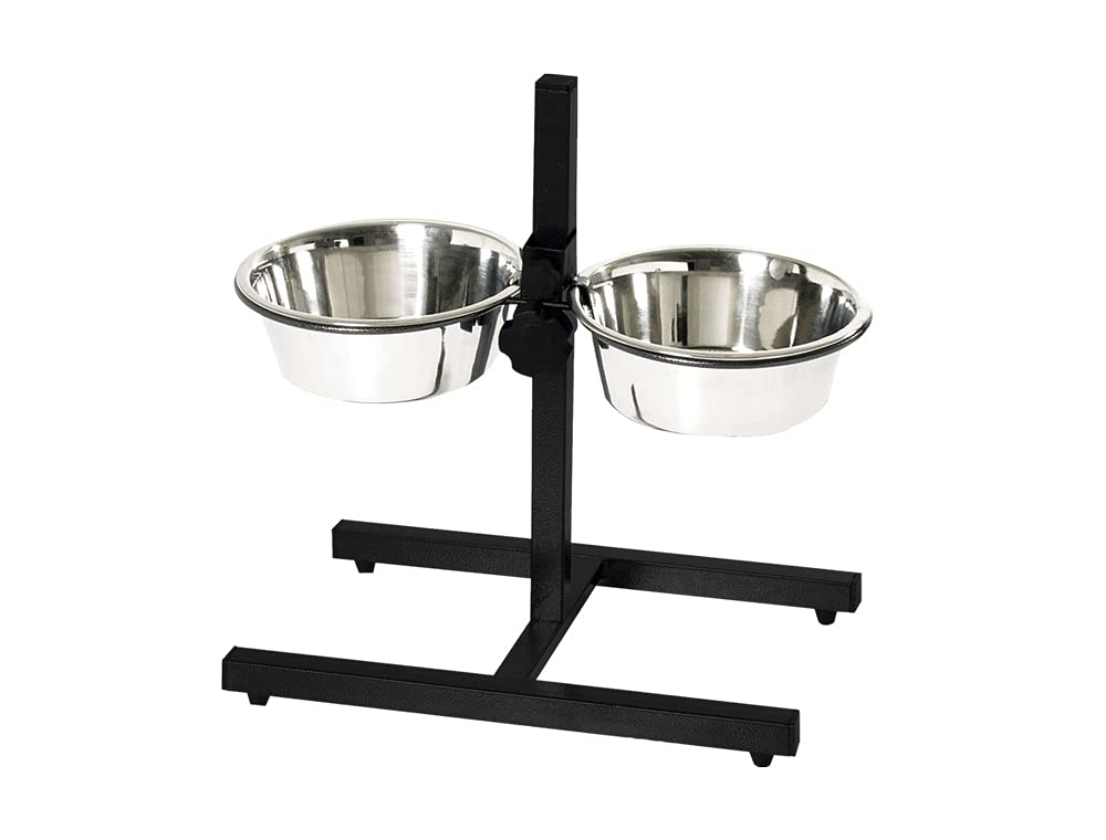 Nobby Dog-foodbar with 2 Bowls, 2.80 Litre, 24 cm
