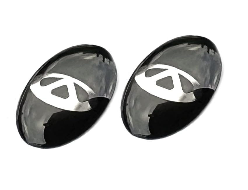 2 Adesivi Logo Volvo 14 Mm - Per Chiavi, Telecomandi E Personalizzazione Auto