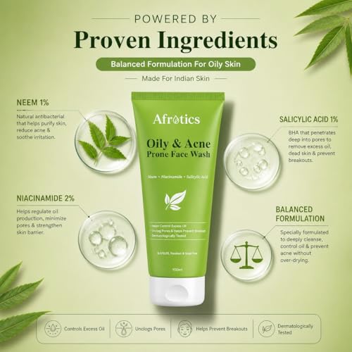 Image of Oily & Acne Prone Face Wash