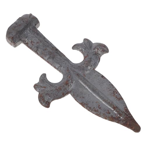 Yardenfun Puntale per Recinzioni in Ferro con Punta Decorativa Accessorio per Recinzioni Componibili da Giardino per Esterni e Cortili Resistenti e Classici