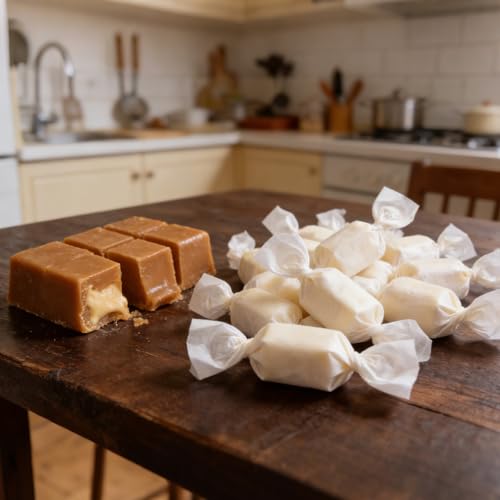 300 Stück Bonbonpapier, 12,5 x 9,2 cm Antihaftbeschichtung Karamellpapier Wachspapier für Süßwaren Ölfestes Verpackungspapier für Desserts Wie Schokoladenlollis und Nougat