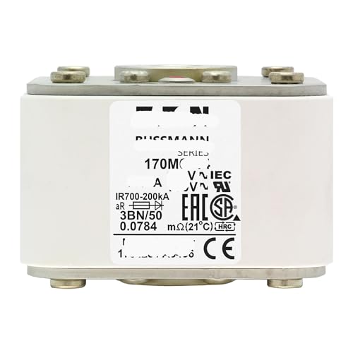 Fusible 170M6415 série Cube standard européen à extrémité plate pour armoire électrique triphasée
