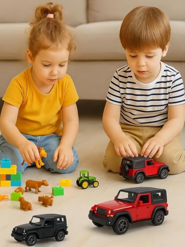 Image of Magicwand 1:36 Scale Die-Cast Thar with Openable Doors, Blinking Lights Pull Back Action【Pack of 1】【Random Color】