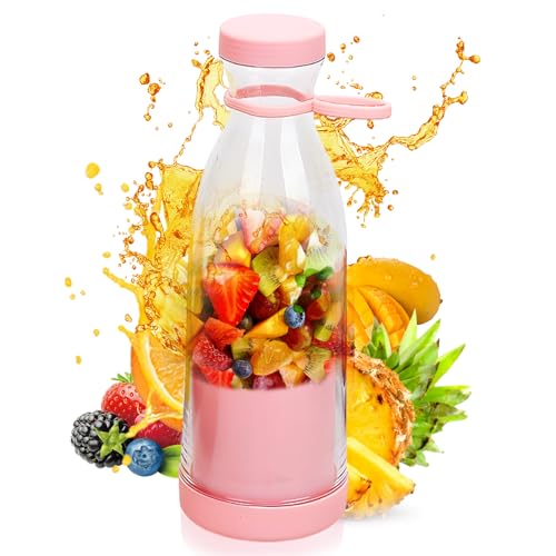 2025 New Portable Blender, Portable Cordless Juicer Fruit Juicers for