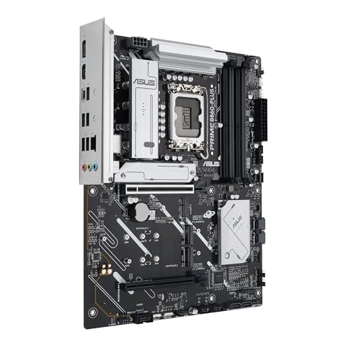PRIME B860-PLUS-CSM, Scheda Madre Intel ATX, 8+1+1+1 Fasi di Alimentazione, Slot DDR5, PCIe 5.0, 3 Slot M.2, Ethernet Realtek 2.5 GB, DisplayPort, HDMI, USB-C 20 Gbps, Control Center, Nera - Scheda madre - Immagine 2