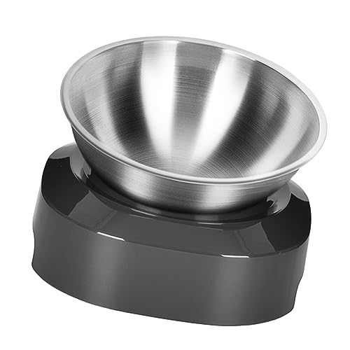 Toddmomy 1pc Pet Feeding Bowl Food Feeder with Comfortable Feeding Angle for Cats Durable Design Easy to Single Bowl