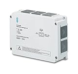 4 der 8 Leuchtengruppen können individuell in Verbindung mit dem Lichtfühler 6197/71 die Helligkeit in Innenräumen regeln