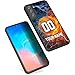 Personalized Basketball vs Name Number US Flag Decor Rubber Cover Phone Case for Galaxy S25 S24 FE S23 S22 S21 S20 ULTRA PLUS/ S21 FE /S20 FE/ S10 PLUS/ S9 PLUS/ S8 PLUS (Water Fire)