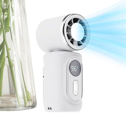 Ventilateur à clipser rechargeable 5 vitesses pour bureau et poussette
