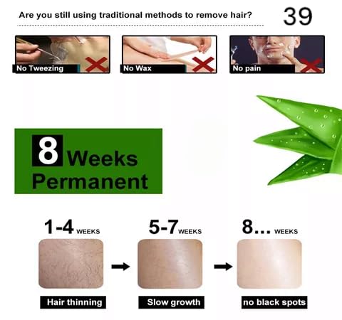 Image of ZeroPathy Ayurvedic Hair Growth Stop cream 35ml - Use After Threading, Shaving or Waxing - Apply After Hair Removal Cream or Spray - 90 Days Permanent Hair Vanish for Face, Legs & Private Areas