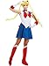 Funidelia | Sailor Moon Kostüm 100% OFFIZIELLE für Damen Größe XL ▶ Anime, Cosplay, Usagi Tsukino, Zeichentrickfilm - Farben: Blau, Zubehör für Kostüm - Lustige Kostüme für Deine Partys