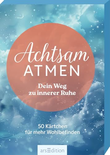 Achtsam atmen – Dein Weg zu innerer Ruhe: 50 Kärtchen für mehr Wohlbefinden | Kartenbox mit Übungen, Tipps und Inspirationen rund um den Atem