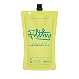 Filthy Margarita Mix, Premium Cocktail Mixer, All-Natural, Non-GMO, Vegan & Gluten-Free, Made with 100% Fresh Florida Lime Juice and Organic Agave Nectar from Jalisco Mexico, 32 Oz Pouch