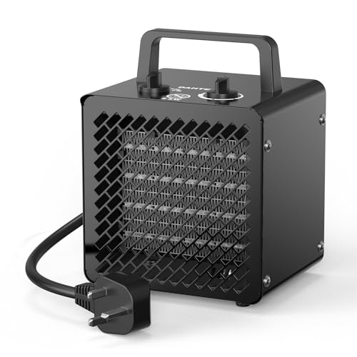 DAHTEC 2000W Portable Ceramic Fan Heater - Fast Heating & Energy Efficient - Electric Space Heaters - Overheat Protection - Ideal for Home & Office