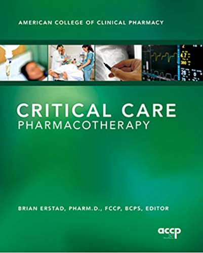 Critical Care Pharmacotherapy