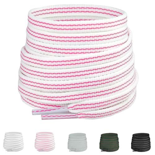 UamGlsob 6mm �|���G�X�e���C�Ђ� Brooks Ghost�A�A�h���i����GTS�A�O���Z����&���[���`�p�A�t���b�g�X�g���C�v�����j���O���[�X�A�ق�h�~�B, �z���C�g+���b�h�X�|�b�g, 39''/100cm