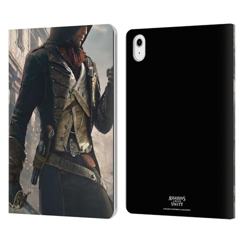 Coque Assassin's Creed iPad Air portefeuille cuir pour le bureau