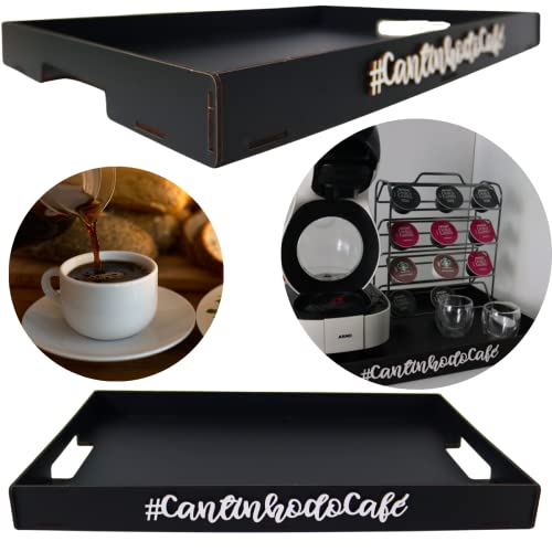 Bandeja para cantinho do Cafe Decoraçao Casa Aparador Mesa Cozinha Coffe