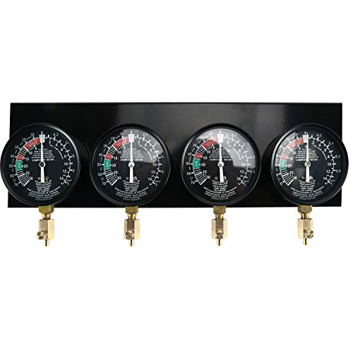 FreeTec Carburetor Synchronizer and Adjustment Kit Fuel Vacuum Gauge Tool