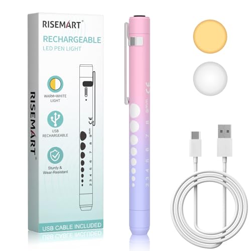Image of Rechargeable Pen Light for Nurses and Doctor LED Penlight with USB Charging