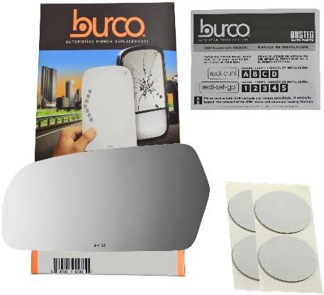 Burco 4183 Driver Side Replacement Mirror Glass for Kia Magentis, Optima