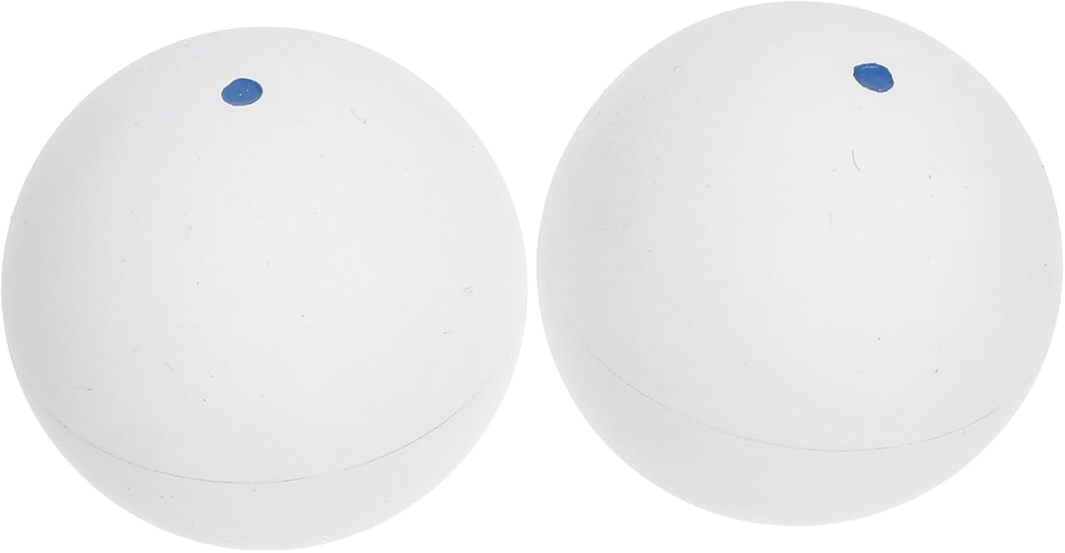 UPKOCH 2pcs Rubber Squash Ball for Training and Matches Enhance Reaction Skills Squash Equipment Bounce Ball for Beginners Indoor and Outdoor Use