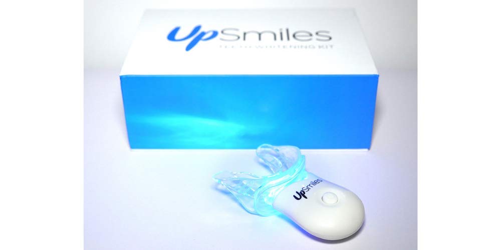 UpSmiles LED Teeth Whitening Kit White UpSmiles Tooth Whitening Kit
