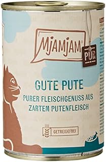 MjAMjAM - premium wet food for dogs - blanched chicken with delicious carrots in sauce, pack of 6 (6 x 380 g), grain-free with extra meat