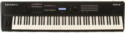 Kurzweil SP5-8 Piano de scène Noir - Les Beatles, Paul McCartney, John Lennon, RIngo Starr, George Harrison Kurzweil SP5-8 Piano de scène Noir
