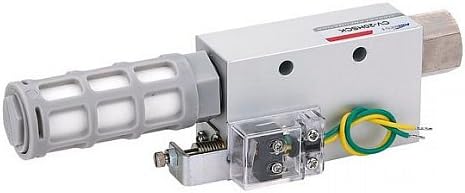 CV10HSK CV Vacuum Venturi Generator, 1.0 mm Nozzle, 26.5" Hg, 74 psi with Switch