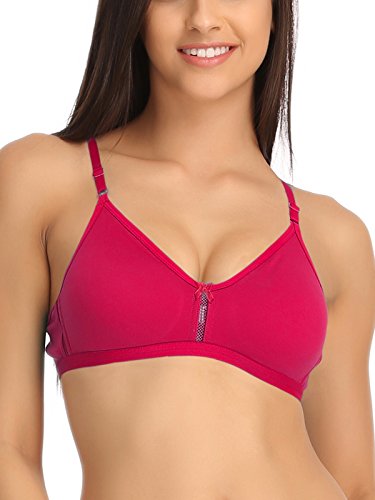 Image of Clovia Women Cotton Non Padded Non Wired Full-Coverage Bra