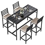 5 Piece Outdoor Bar Set
