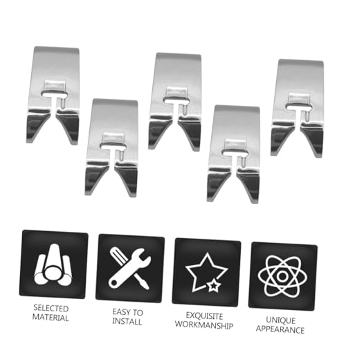 Accesorios para máquina de coser INOOMP pie prensatelas metal 5 piezas miniatura 7