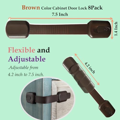 Baoweijd FR-ANGLE-11H-68 Child Safety Cabinet Locks thumb #1