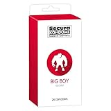 Lieferumfang: 1x Secura Pocket Rocket, 24 transparente Kondome in einer Faltschachtel