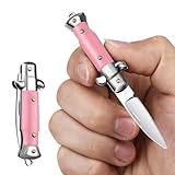 FUNBRO Small Pocket Knife, Cool Knives Box Cutter for Women (Pink)