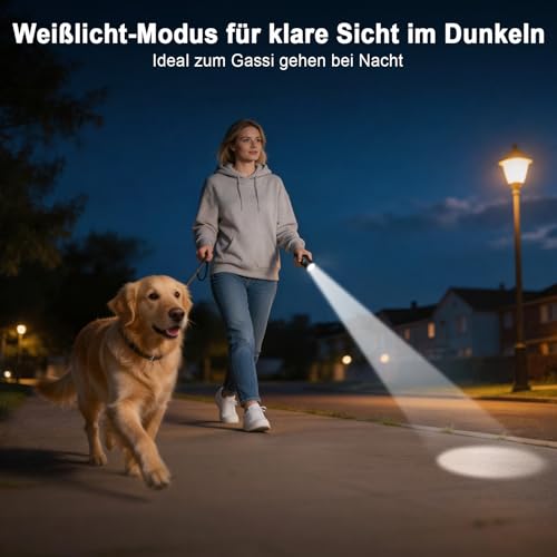 iToncs 1 Stück UV Taschenlampe 395nm – 2-in-1 Schwarzlicht & Weißlicht, 7 Modi, 5000mAh Akku, USB-C Aufladbar, IPX5 Wasserfest, UV-Licht für Haustierurin, Skorpione, Bernstein, Outdoor & Inspektion