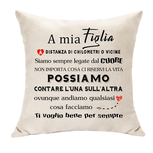 Cuscino Regalo Figlia