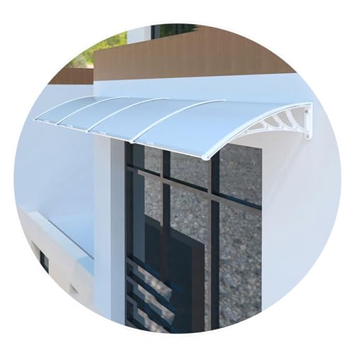 Auvent de porte pour protection de balcon et fenêtre de maison - 2